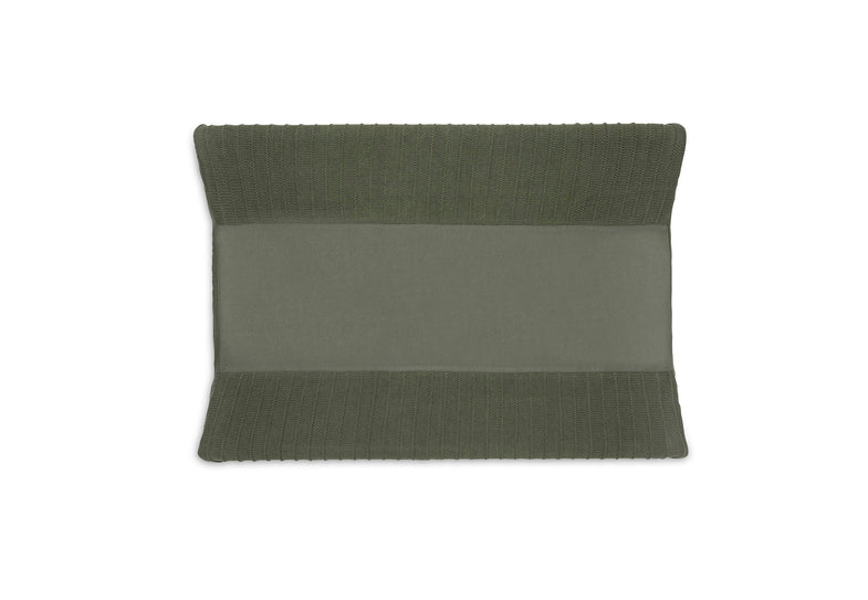 Jollein wash cushion cover 50x70cm | Pure Knit Leaf Green
