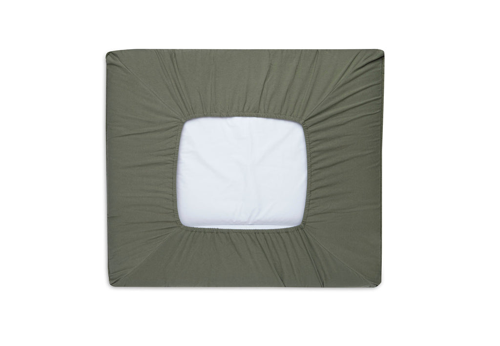 Jollein Waskussenhoes 75x85cm | Pure Knit Leaf Green *