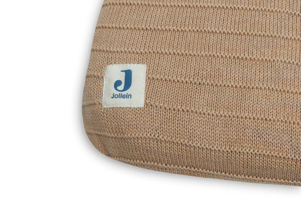 Jollein Waskussenhoes 75x85cm | Pure Knit Biscuit *