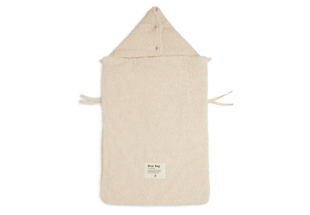 Jollein Footmuff Maxi Cosi 0+ 3/5 point belt | Boucle Natural