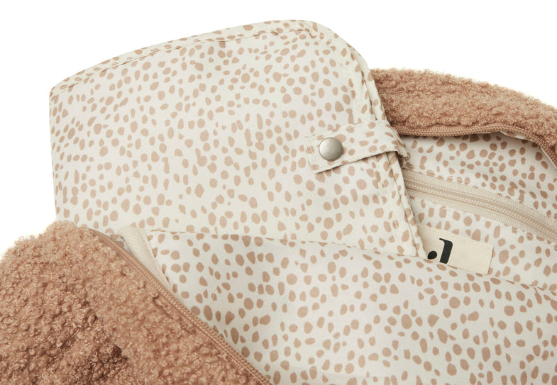 Jollein diaper bag Backpack | Boucle Biscuit