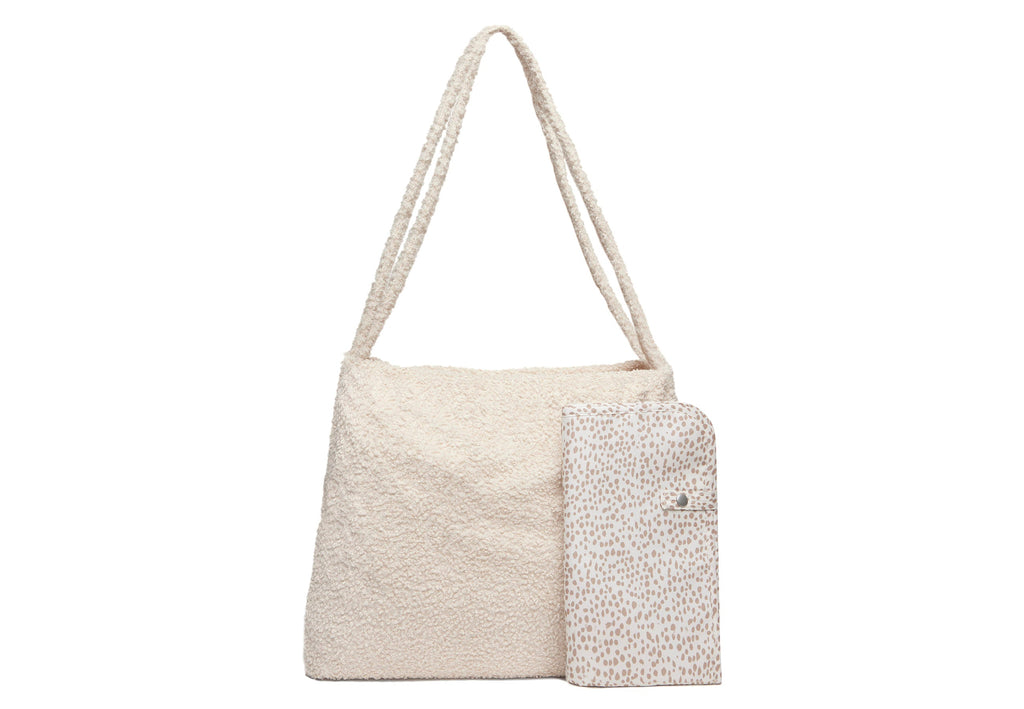 Jollein Shopper diaper bag | Boucle Naturel