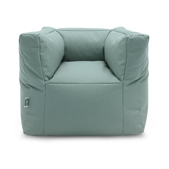 ZZZ Jollein Fauteuiltje Beanbag Ash Green  *