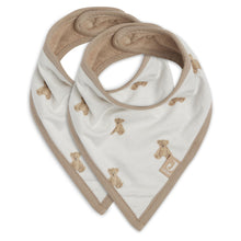 Jollein Bibs Bandana set of 2 | Teddy Bear