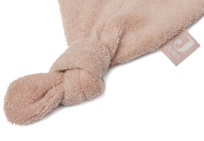Jollein Pacifier Cloth Leaf | Pale Pink