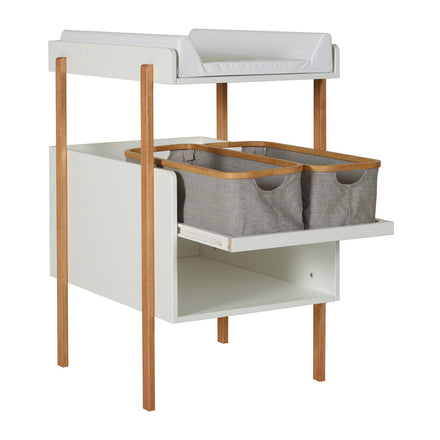 Quax Changing Table Vintage | White /Natural