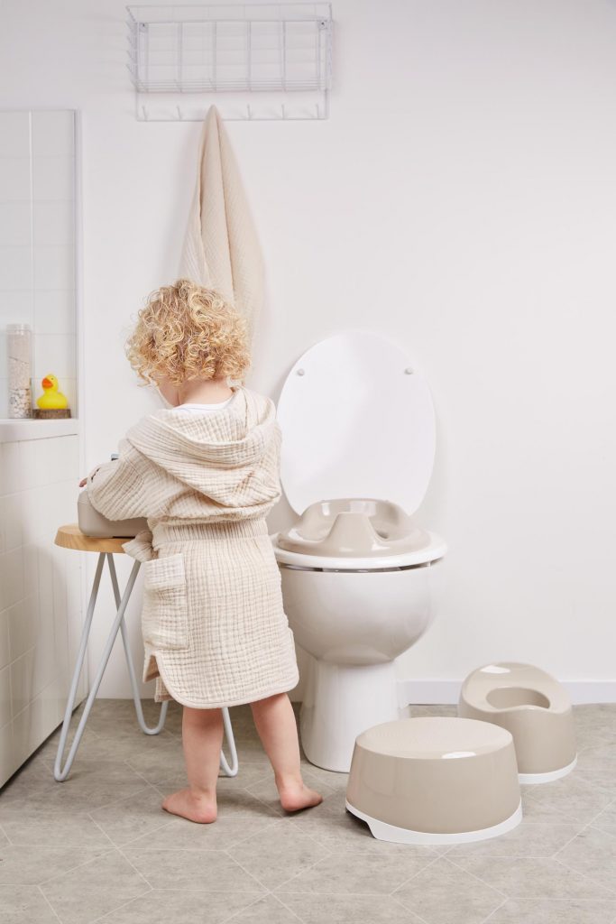 Bébéjou toilet seat reducer taupe