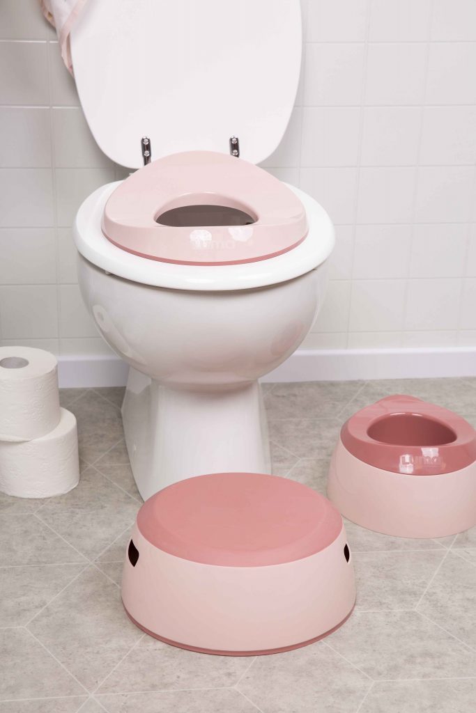 Luma toilet seat red blossom Pink