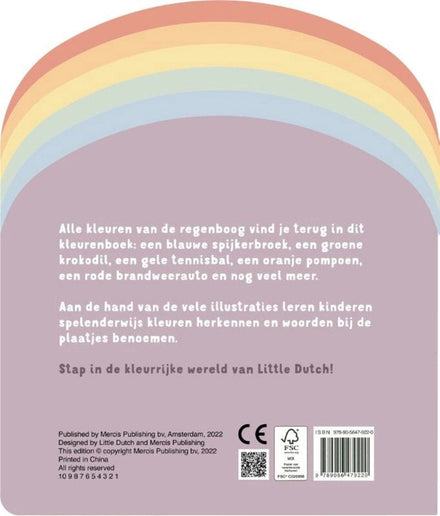 Little Dutch Reading Book | Learn rainbow colors