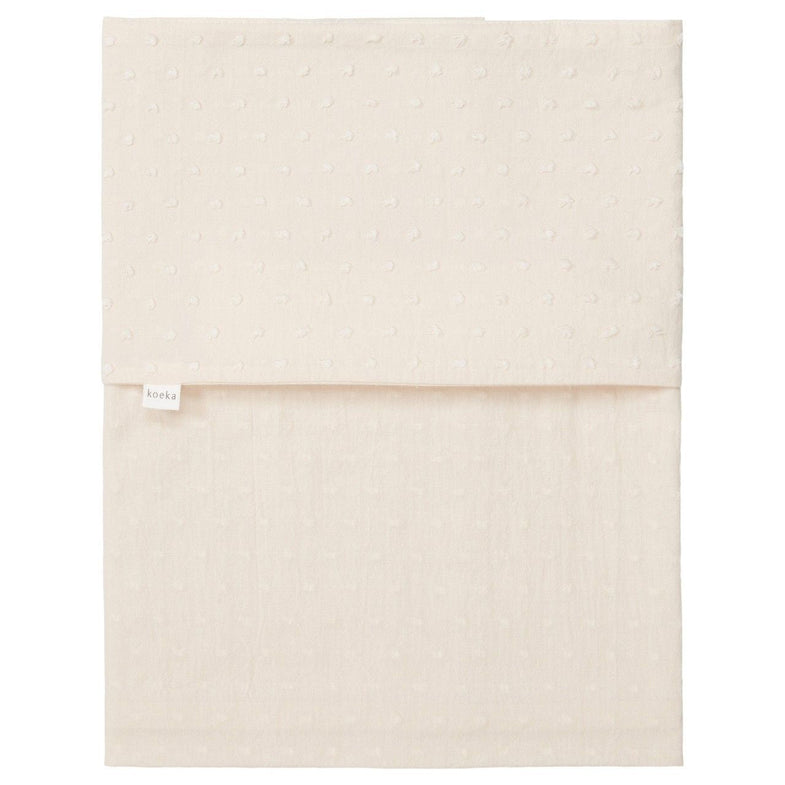 Koeka Crib Sheet 80x100cm | Napa Warm White
