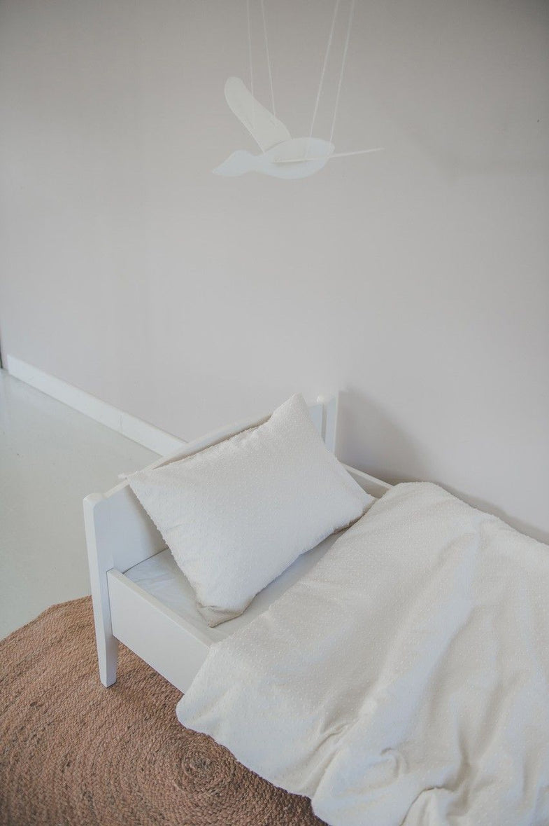 Koeka Duvet cover cotton 100x135cm Bedset Napa | Warm white