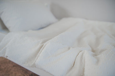 Koeka Duvet cover cotton 100x135cm Bedset Napa | Warm white