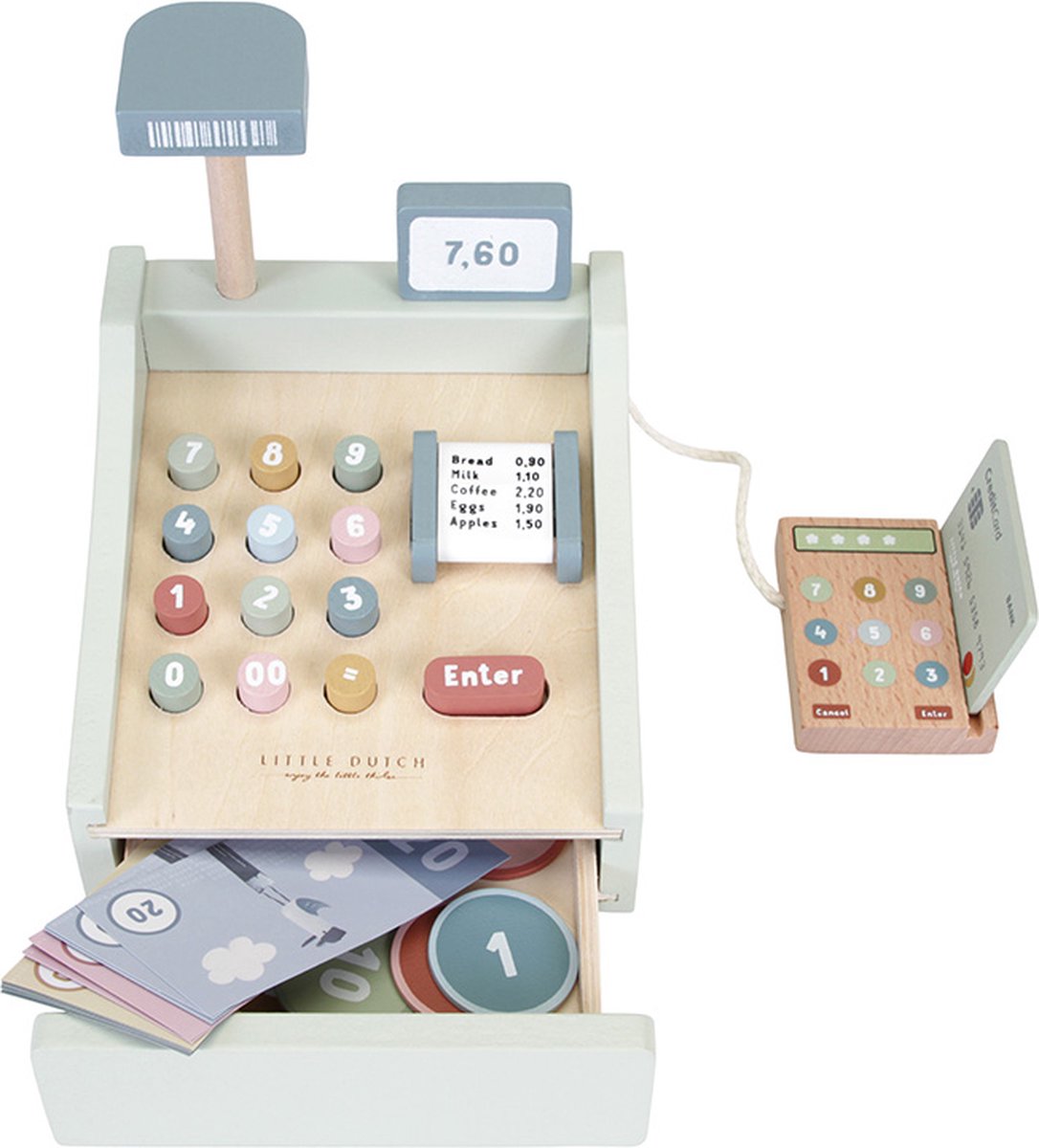 Little Dutch Checkout with card reader FSC