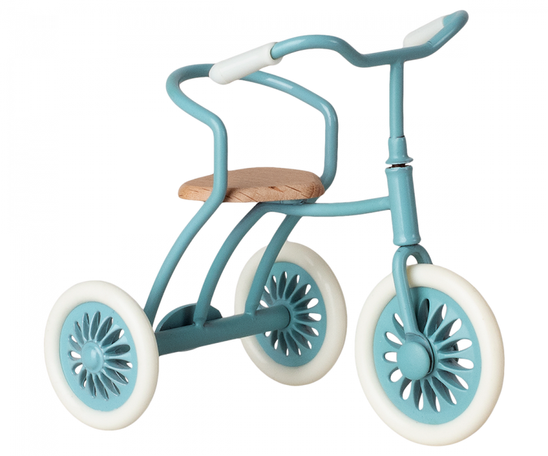Maileg Abri Mini tricycle | Petrol Blue