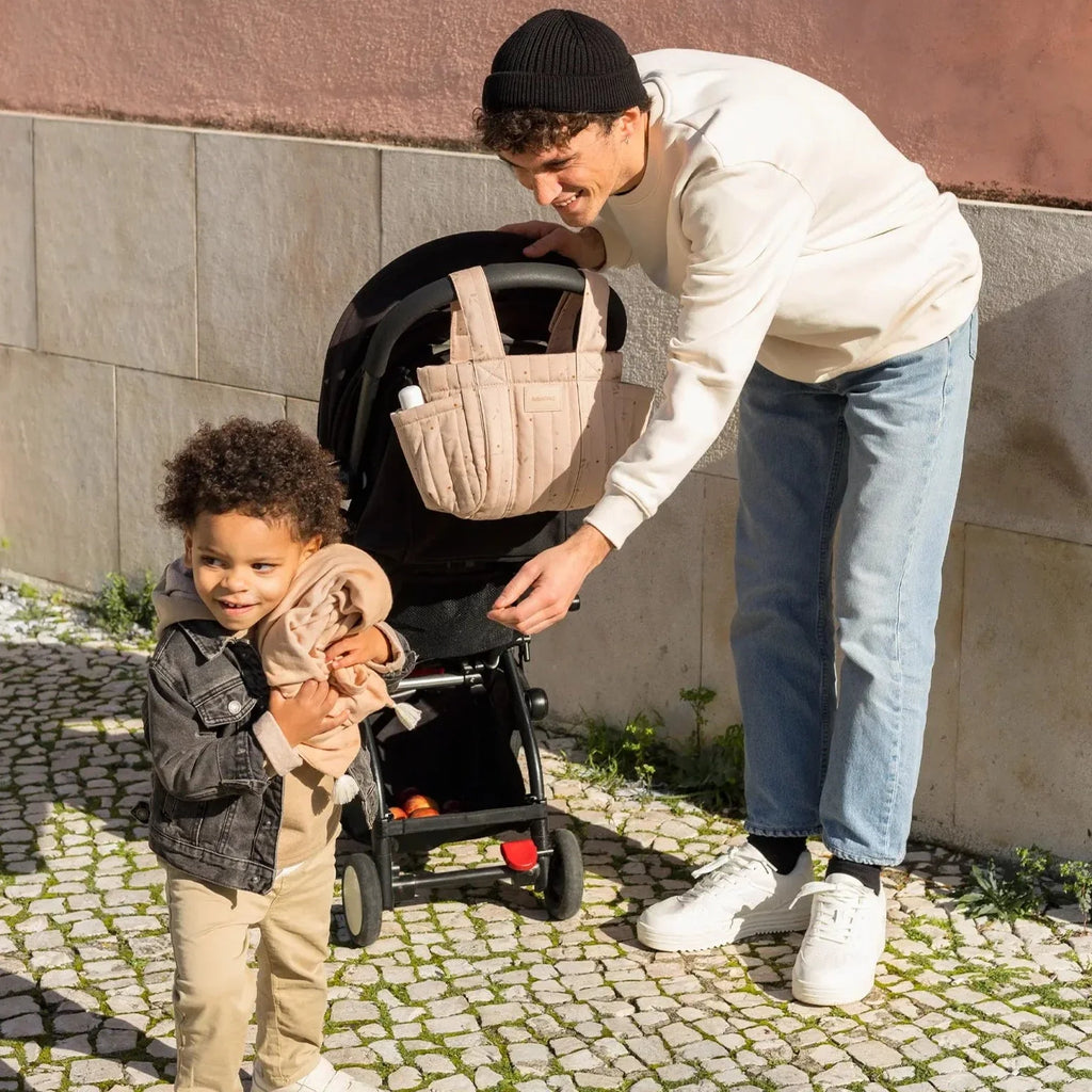 Nobodinoz Buggy Organizer Stroller Bag | Willow Dune