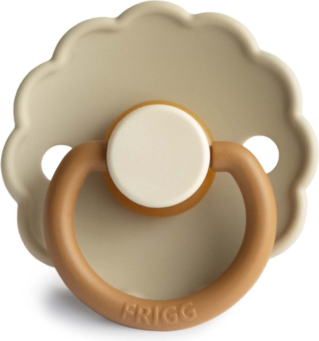 Frigg Daisy Latex Pacifier 6+M | Desert