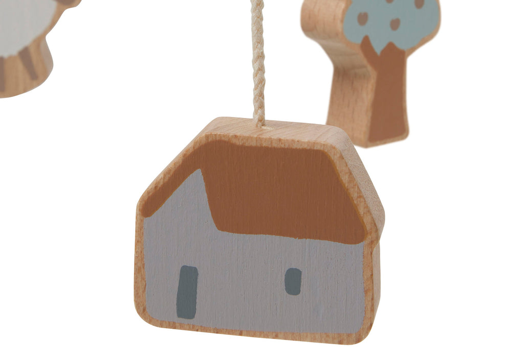 Jollein Baby Mobile 20x20cm | Farm