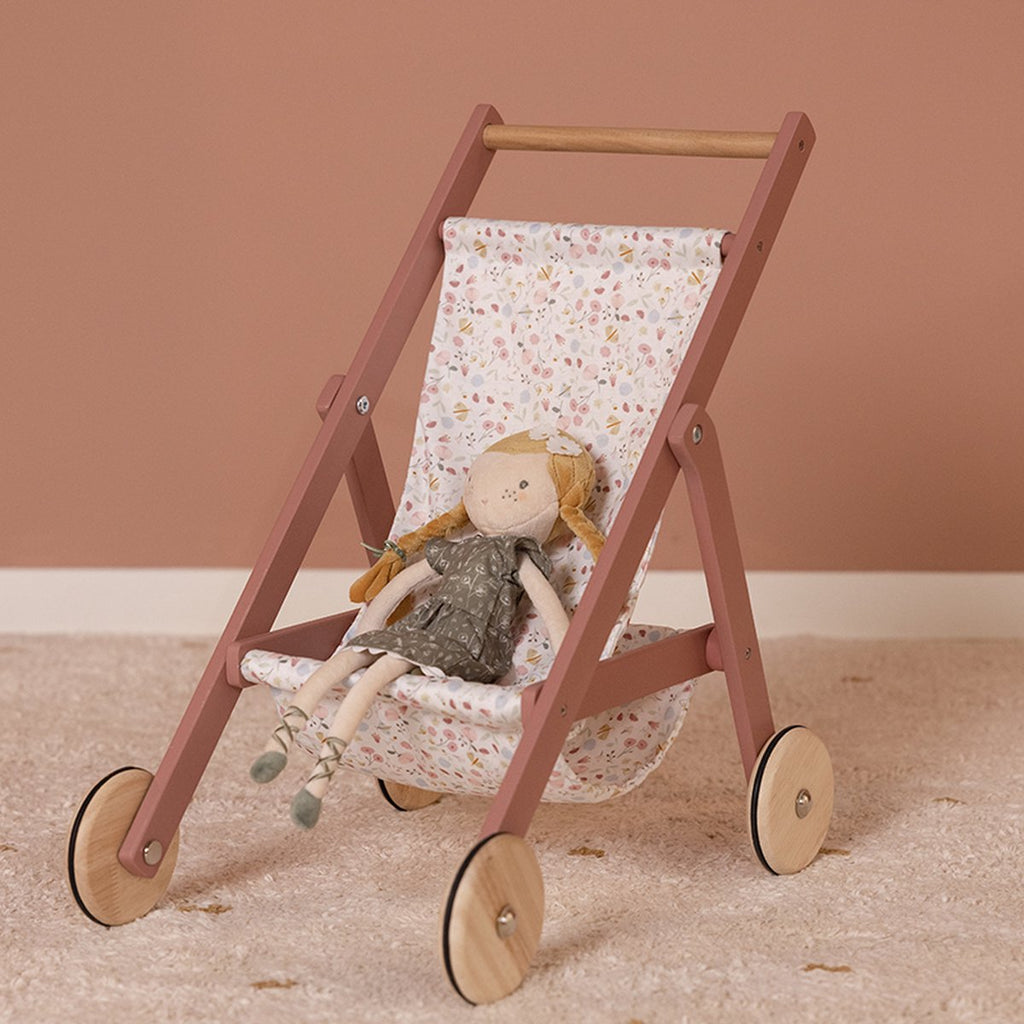 Little Dutch Wooden Dolls Buggy FSC