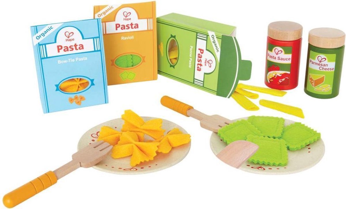 Hape wooden pasta set