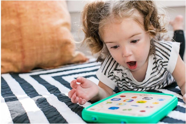 Hape Wooden Baby Magic Touch Tablet
