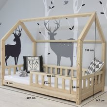 Bedhouse De Gele Flamingo Double Bed I 140x200cm