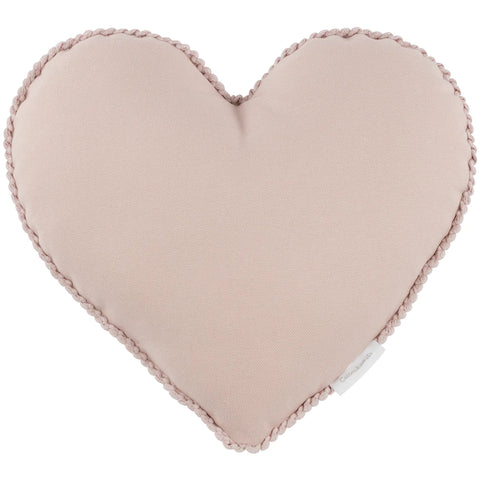 Cotton & Sweets pillow Boho | Bubble Heart Powder Pink