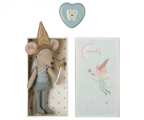 Maileg tooth fairy mouse | Blue