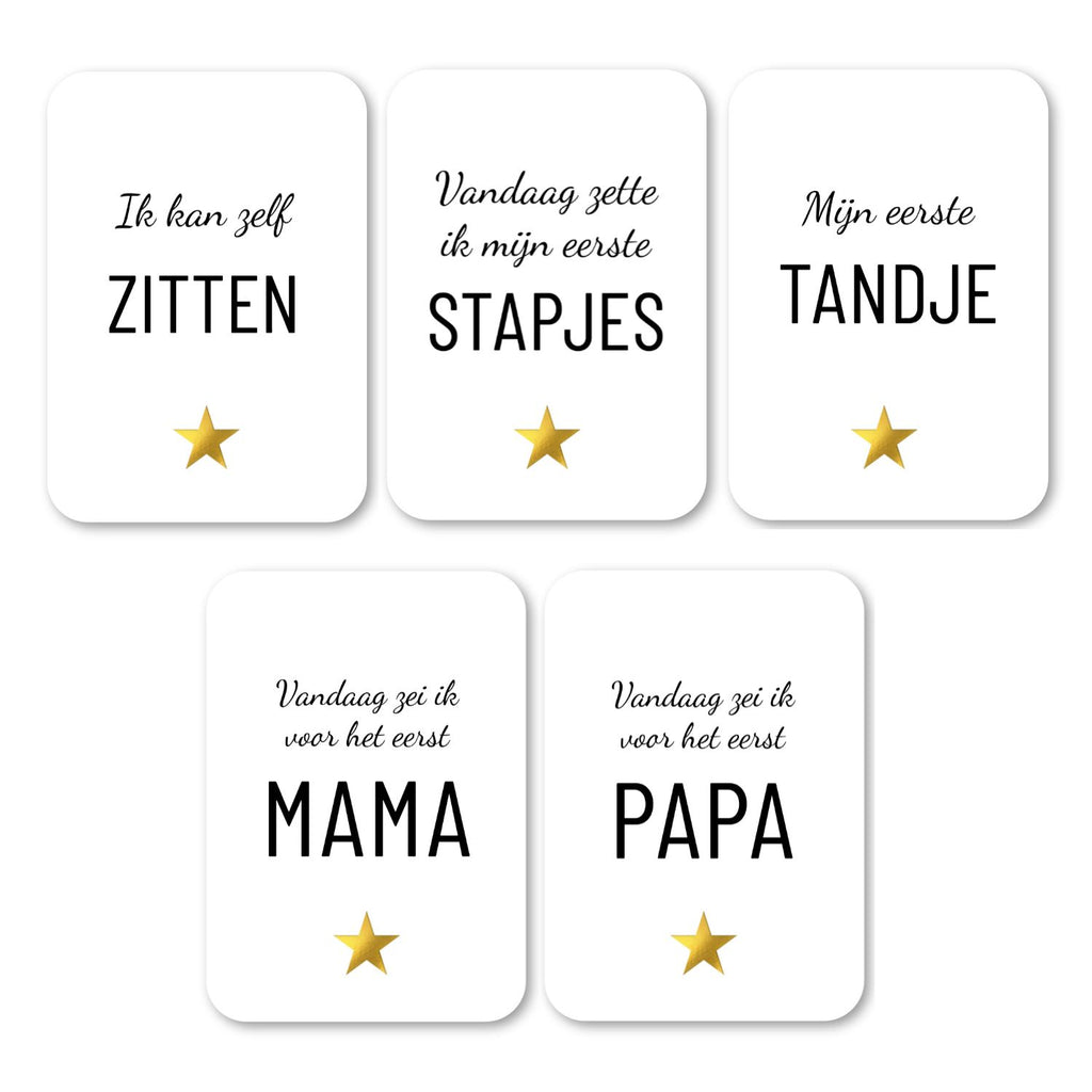 Lifestyle 2 Love Milestone Cards 25st | Baby