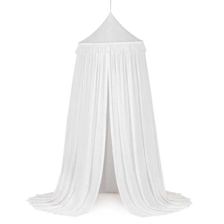 Cotton & Sweets Large Mosquito 235cm | Voile Boho White