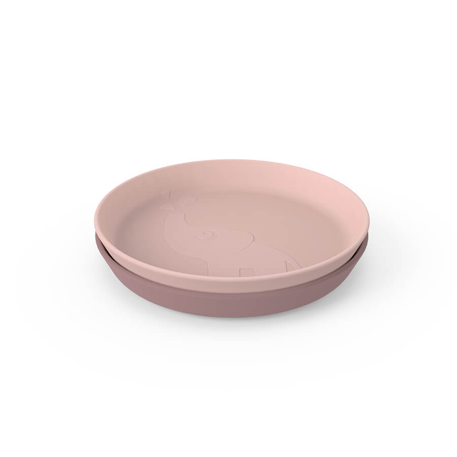 Done by Deer Silicone Kiddish Plate 2-pack | Elphee Powder