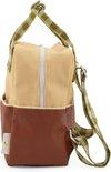 Sticky Lemon Backpack Small | Colourblocking Fig Brown / Apple Tree / Vanilla Sorbet