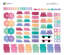 Connetix Tiles Pastel Mega Pack EU I 202 Pieces