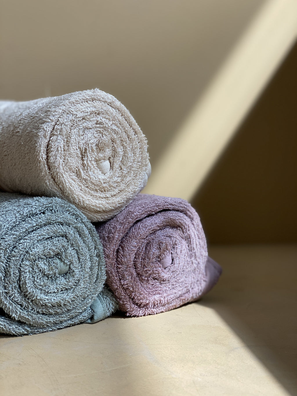 Timboo Set 3 Bamboo Washandjes | Mellow Mauve