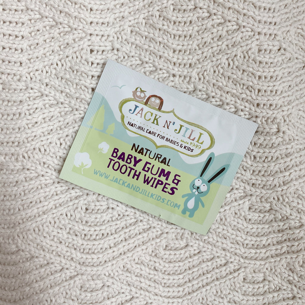 Jack N' Jill Organic Cotton Wipes | Baby Tandvlees