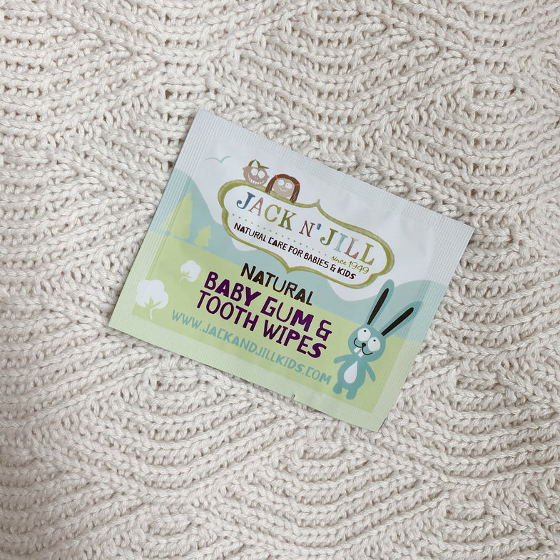 Jack N 'Jill Organic Cotton Wipes - Baby gums