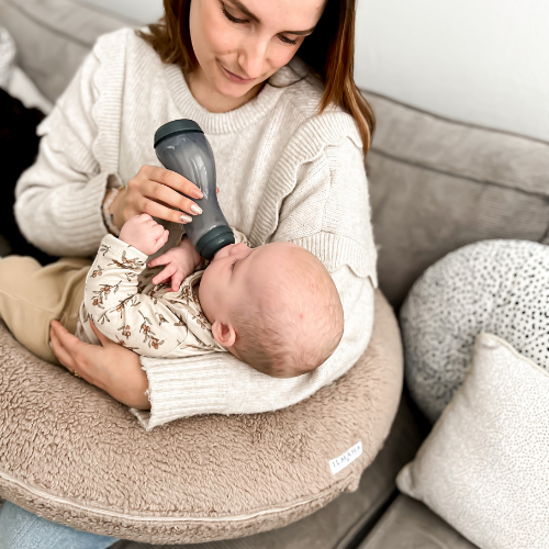 Ilmaha nursing pillow | Teddy taupe