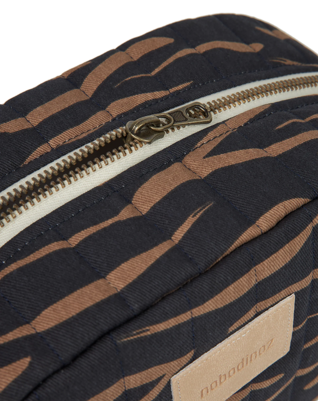 Nobodinoz Vanity Case Toiletry Bag Waterproof | Blue Waves