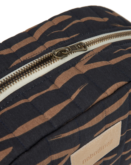 Nobodinoz Vanity Case Toiletry Bag Waterproof | Blue Waves