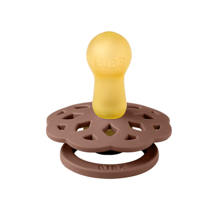 Bibs pacifier 0+m size 1 | Woodchuck /Blush