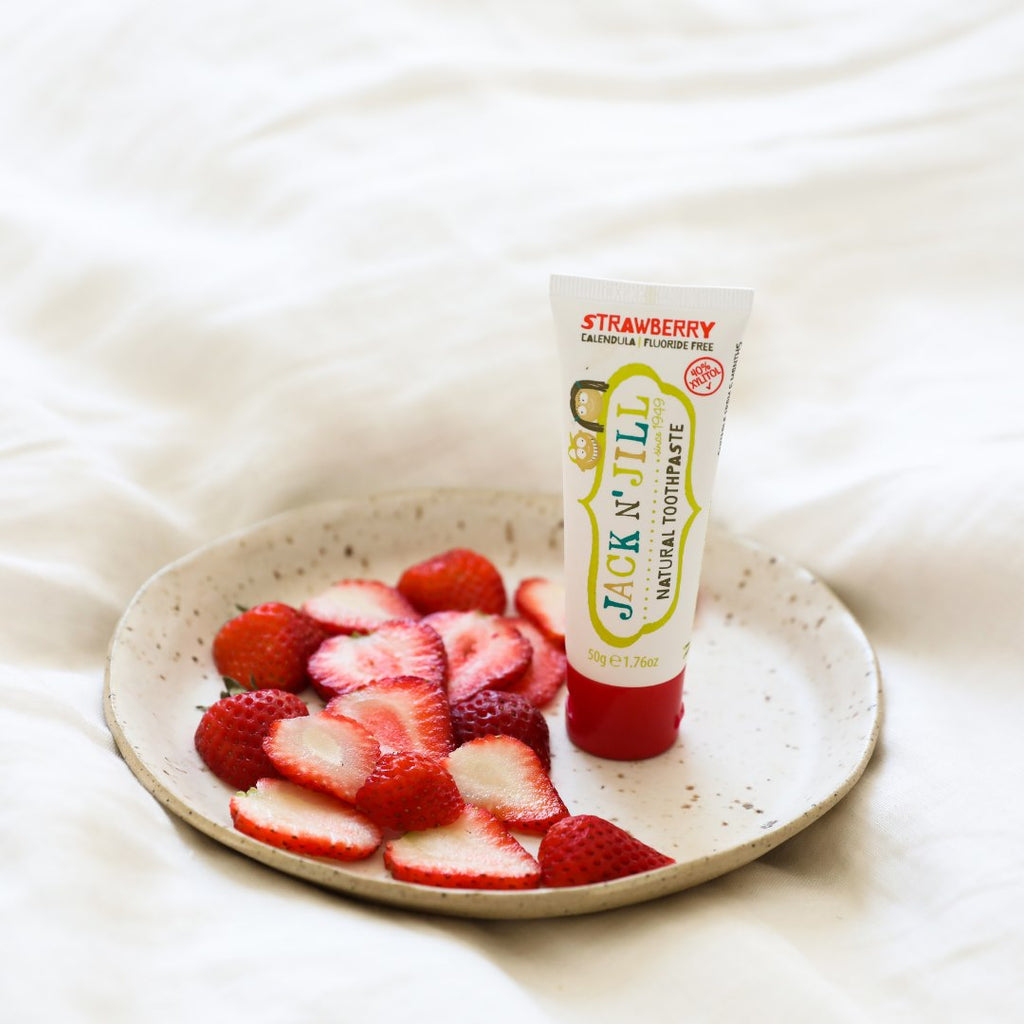 Jack N 'Jill Organic Toothpaste - Strawberry