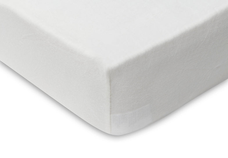Jollein fitted sheet Jersey 60x120cm | Ivory/Nougat 2-Pack