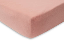 Jollein fitted sheet Jersey 60x120cm | Pale Pink/Rosewood 2-Pack