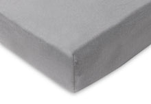 Jollein fitted sheet Jersey 60x120cm | Soft Grey/Storm Grey 2-Pack