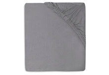 Jollein fitted sheet Jersey 60x120cm | Soft Grey/Storm Grey 2-Pack