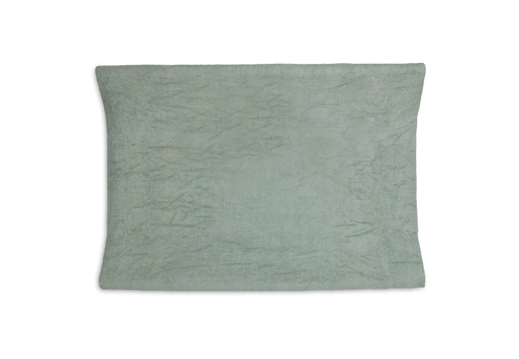 Jollein wash cushion cover 50x70cm | Ash Green/Leaf Green 2-Pack