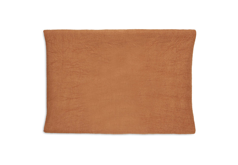 Jollein wash cushion cover 50x70cm | Caramel/Biscuit 2-Pack