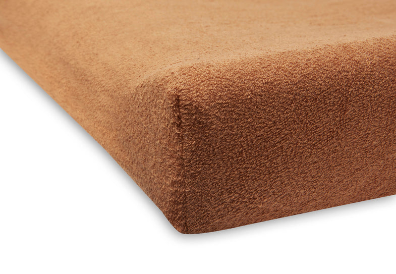 Jollein wash cushion cover 50x70cm | Caramel/Biscuit 2-Pack