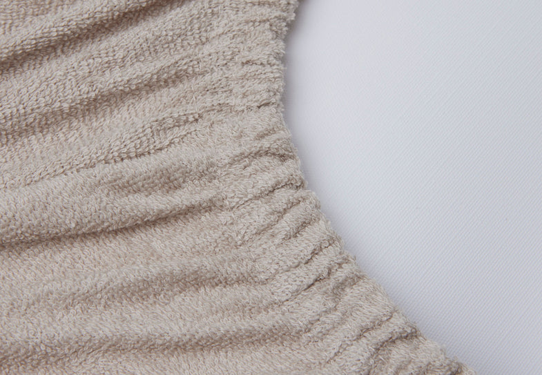 Jollein wash cushion cover 50x70cm | Ivory/Nougat 2-Pack
