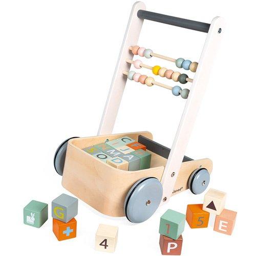 Janod Wooden walker ABC Buggy 1-4J