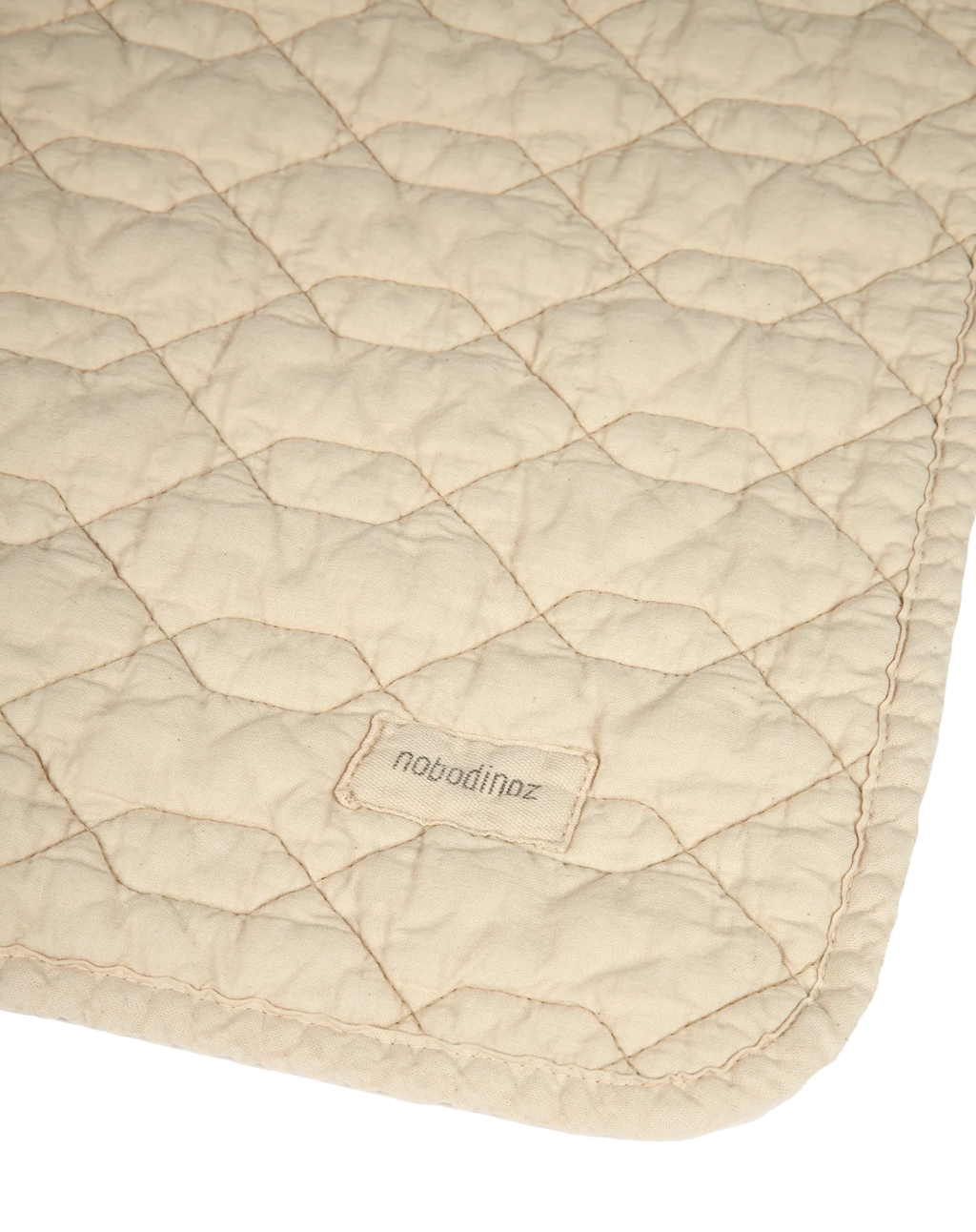 Nobodinoz Blanket 100x70cm Wabi Sabi Quilted blanket 100x135cm | Ginger